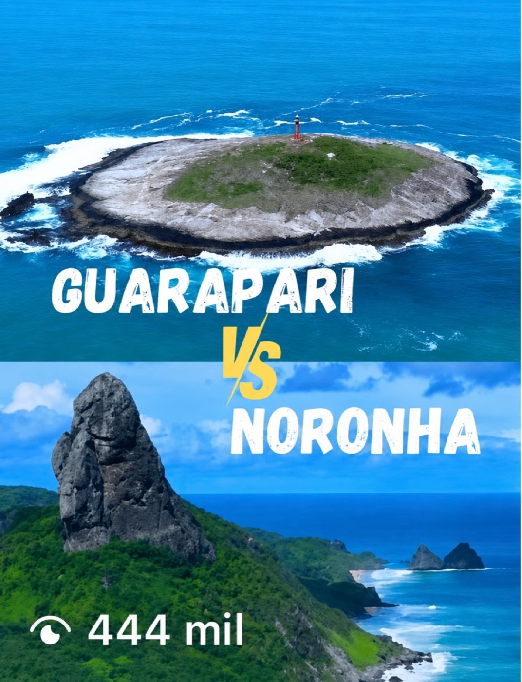 Guarapari vs Noronha: o Reel com 444 mil visualizações que gerou essa polêmica toda